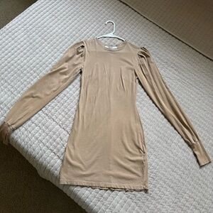 Tularosa Tan Mini Dress
